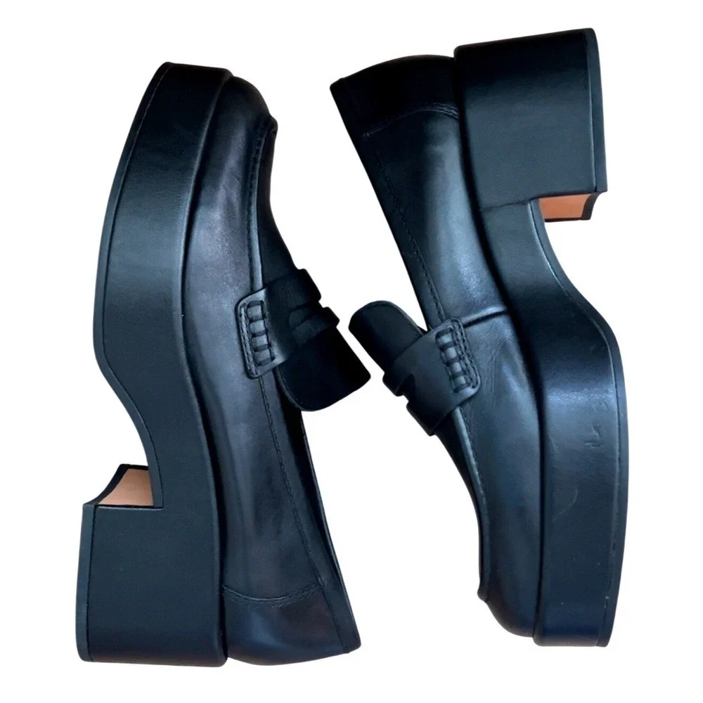 Dolce Vita Yanni Loafers platform chunky heel SZ: 8‎